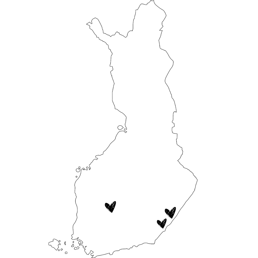 Missä mie oon asunut